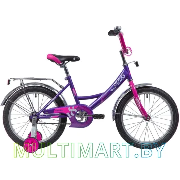 Детский велосипед Novatrack Vector 183VECTOR.LC9 (фиолетовый/розовый, 2019)